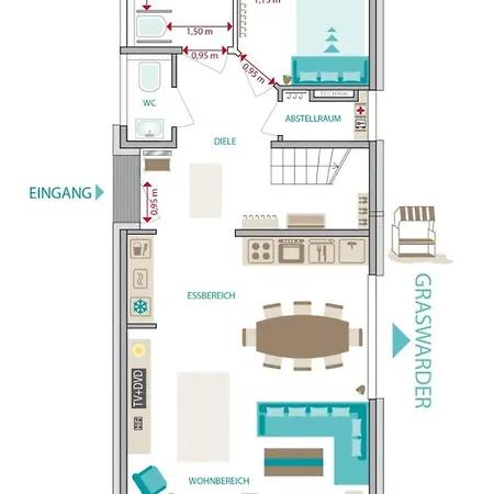 Dom wakacyjny Ostsee - Reetdachhaus Nr 40 